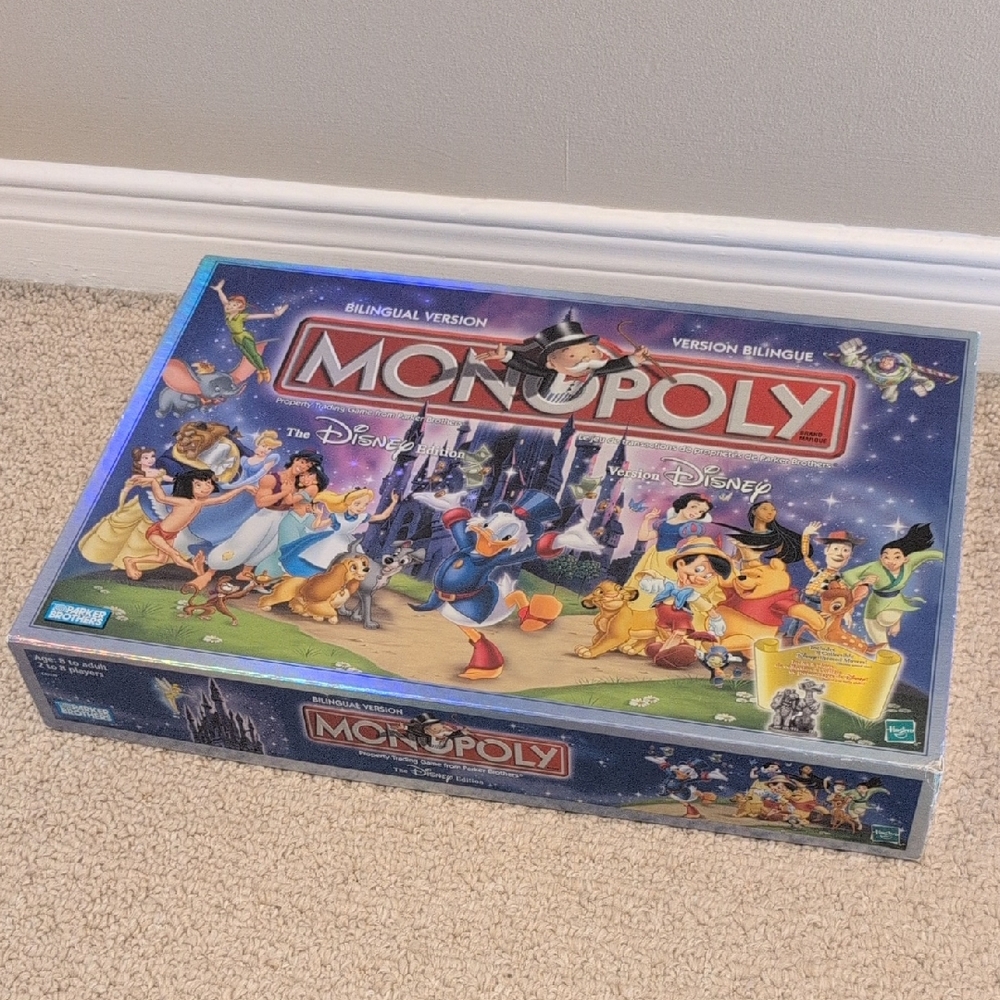 EUC Disney Magical Monopoly